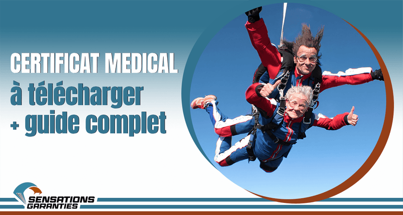 Certificat médical de saut en parachute