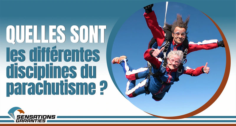 es différentes disciplines du parachutisme