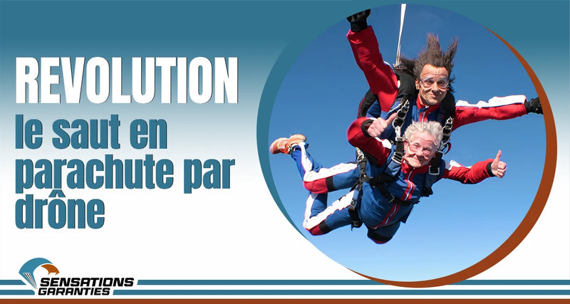 Saut en parachute depuis un drone : Découvrez la révolution !